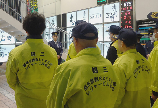 栄地区での客引き等に注意を　愛知県警が被害防止の啓発活動