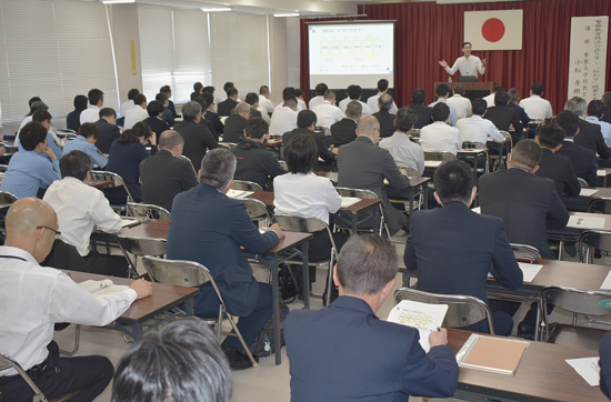警察教育技法の重要性に理解を　群馬県警が警大教授迎え研修行う