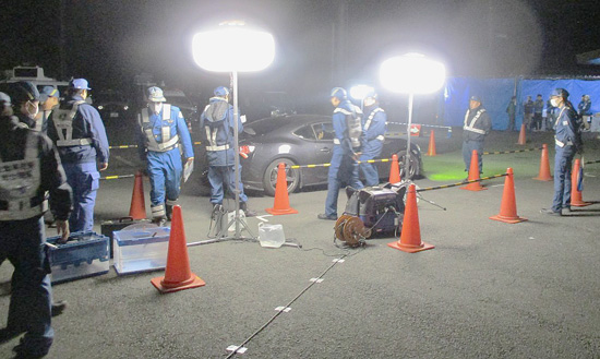 不正改造車両を検挙　埼玉県飯能署が陸運局と合同街頭検査