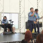 宮城県亘理署の署員6人でバンド結成　楽曲と防犯講話を披露