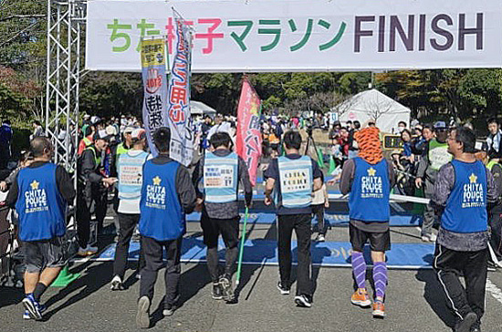 愛知県知多署が市民マラソンで警察広報　署員12人がランニングポリスに