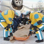 北海道北見方面遠軽署が紋別署などと災害警備訓練　竜巻被害を想定