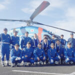 長崎県警高速隊と航空隊が空陸一体の交通指導取締り