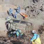 九州管区と大分県警が災害救助訓練　大分市内の砕石場で各種対応を確認