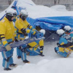 厳寒期の大規模災害に備え　北海道警と東北管区内県警が合同訓練