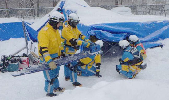 厳寒期の大規模災害に備え　北海道警と東北管区内県警が合同訓練