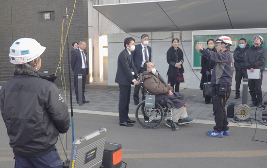 岐阜県警が最新情報通信機器のデモンストレーションを開催　セントラル警備保障が協力