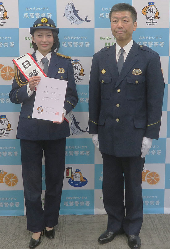 三重県尾鷲署が俳優迎え交通安全トークイベント　4月からの新制度開始見据え