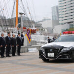 神奈川県警で春の全国交通安全運動出発式