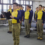 岐阜県警で山岳警備隊の発隊式　21年ぶりの再編で隊長以下69人体制