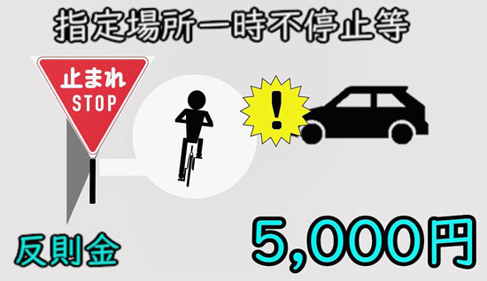 自転車の交通違反者への青切符制度の周知へ　愛知県警がピクトグラム動画を公開　