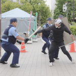神奈川県警と警視庁が都県境で緊配訓練　強盗殺傷事件での逃走を想定
