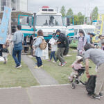 岐阜県各務原署が防災イベントに参加　車両展示や防災啓発