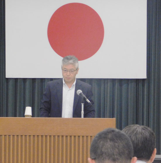 ハラスメント防止へ　群馬県警で県公安委員長が講演