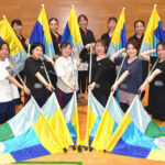 宮城・福島・山形の3県警察カラーガード隊が合同訓練
