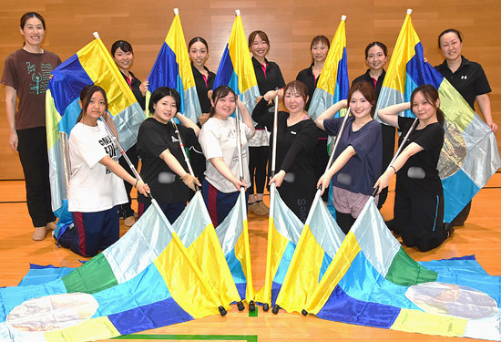 宮城・福島・山形の3県警察カラーガード隊が合同訓練