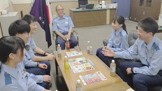 広島県広島東署で伝承教養　幹部職員が成功・失敗体験語る