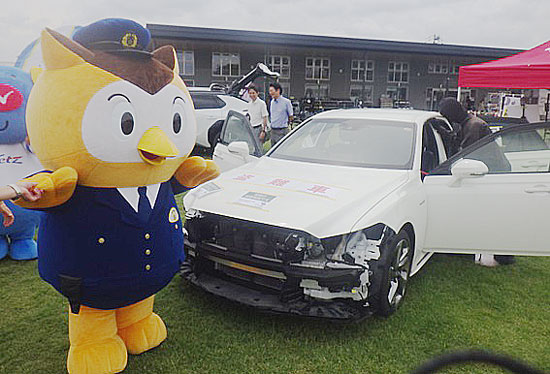 愛知県警が自動車盗防止の啓発イベント