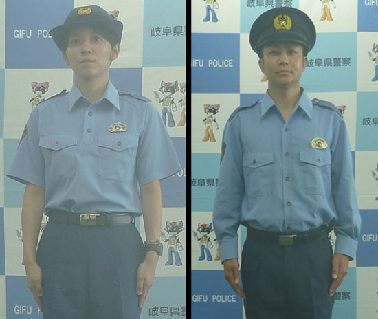 岐阜県警が夏服上衣を本格導入　お披露目会で周知図る