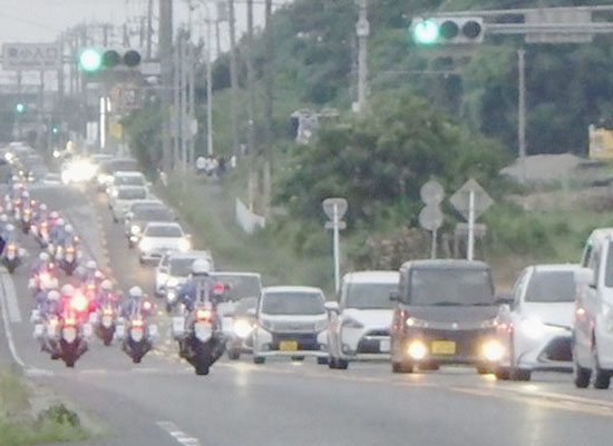 茨城県警が国道6号で警戒活動　事故防止へ流動・駐留警戒