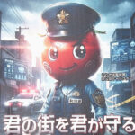 福島県いわき南署に地域特産のトマトモチーフのキャラクター誕生　採用活動の推進へ