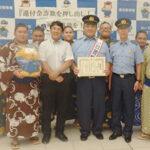 大相撲・西岩親方が還付金詐欺に注意呼びかけ　愛知県愛知署が啓発活動