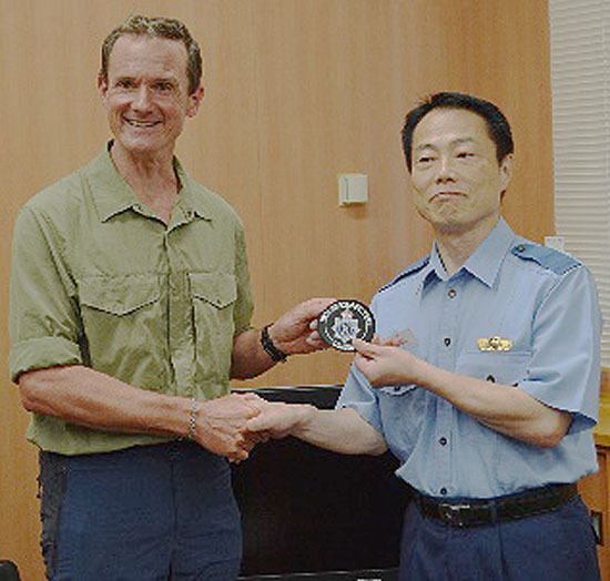 英国警察官が広島県警察学校を訪問　初任科生らと交流