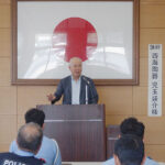 波佐見焼ブランドの確立の軌跡学ぶ　長崎県川棚署で元振興会会長が講話