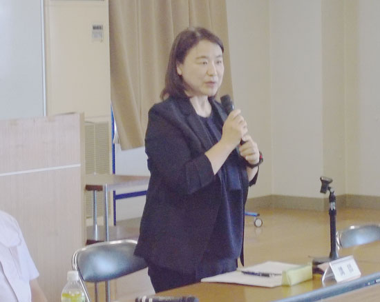 佐賀県神埼署の署長が経営者懇談会で治安情勢について講話
