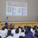 山形県天童署が高校で特殊詐欺被害防止の啓発イベント　高校生から両親・祖父母への周知図る