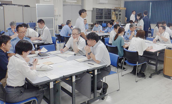 北見方面本部と方面各署が地震・津波に関する教養セミナー