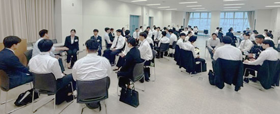 滋賀県警察学校で採用試験合格者に対する説明会　採用後の不安解消図る