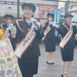 神奈川県港南署がアイドルグループと詐欺撲滅キャンペーン