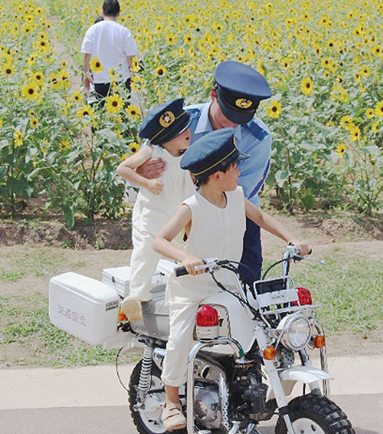 広島県世羅署が管内イベントで警察広報活動